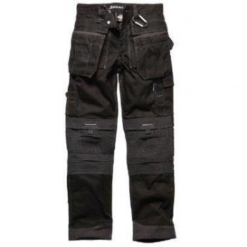 Dickies EH30000 - Eisenhower por los pantalones de craftsman negro bk-33t,