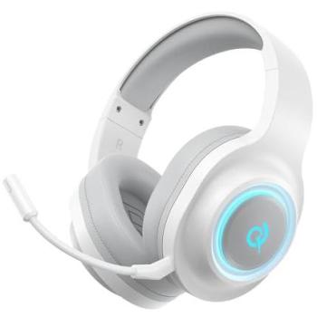 Auriculares QCY Heroad V200 Gaming Inalámbricos y con Cable 50mm, Sonido Envolvente 7.1, Bluetooth 6.0, Micrófono, Compatible con PC y PS4/5