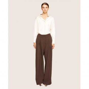 Pantalones Palazzo con Pinzas - Motivi