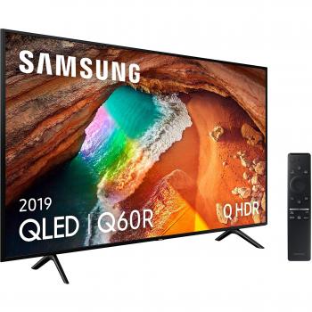 Samsung QLED 4K 2019 75Q60R - Smart TV de 75 con Resolución 4K UHD, Supreme Ultra Dimming, Q HDR, Inteligencia Artificial 4K, One Remote Control, Apple TV y compatible con Alexa