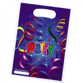 1 Set con 6 pieza Fiesta Streamers bolsas de fiesta, 12set