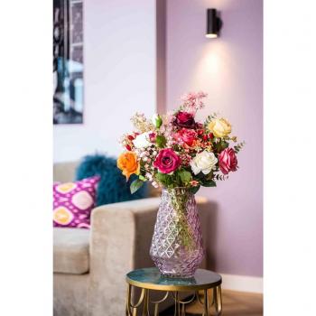 Ramo de flores artificiales Flame Roses Emerald