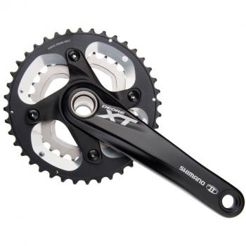 Shimano FCM785EX84XL Bielas, Unisex Adulto, Negro, Talla Única