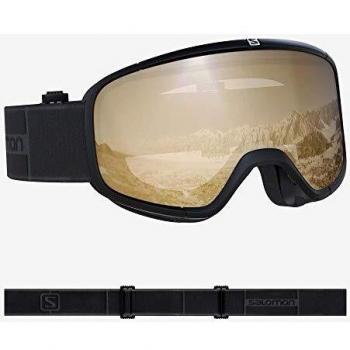 Salomon Four Seven Access Gafas de esquí Unisex, Condiciones climáticas Variables, Lente Naranja con Efecto Espejo