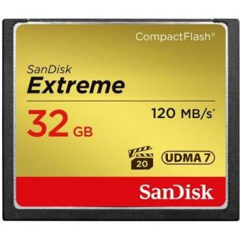 SanDisk SDCFXSB-032G-G46 - Tarjeta de Memoria Compact Flash de 32 GB