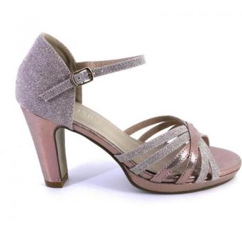 Sandalias de Mujer LA PUSH 50028 en color nude