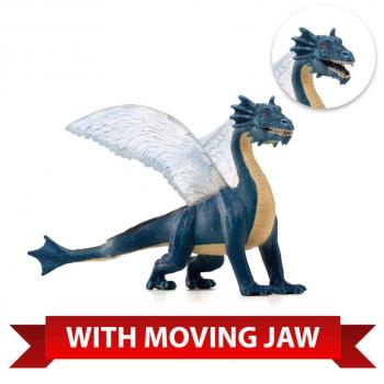 Mojo Sea Dragon with Articulated Jaw - Realistic Fantasy Toy Figure