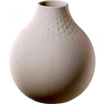Villeroy & Boch Small Pearl Vase Manufacture Collier White 12 cm