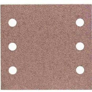 Bosch 2 608 607 445  - Juego de hojas lijadoras, 10 piezas - 115 x 107 mm, 80