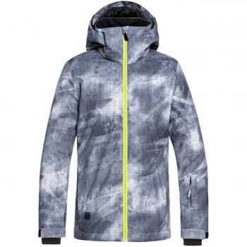 Quiksilver Mission Chaqueta de Nieve, Niños, Gris