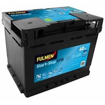 Batería para Coche Fulmen EXFL600 540 A EFB 12 V 60 Ah