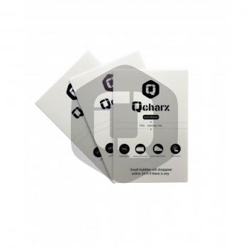 Láminas de protección frontales Qcharx hidrogel autoreparación QX1 Lite 25 unidades