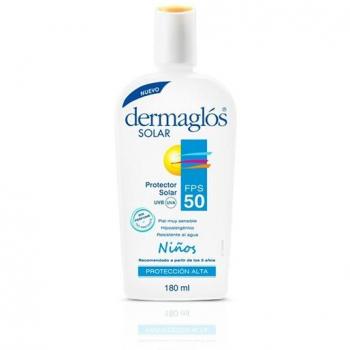 DERMAGLOS Protector Solar FPS 50 para Niños en Emulsión de 180 ml - Protección Solar Infantil