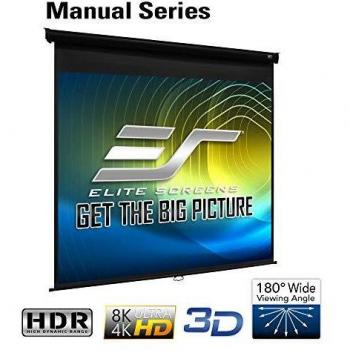 Elite Screens Manual Series Pantalla de Proyección 84 Formato 16:9
