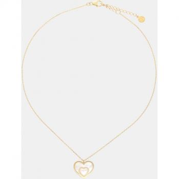 Collar Valentina Corazón con perla y madreperla
