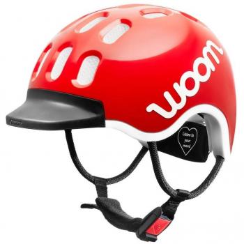 Casco Woom Infantil Urbano Rojo para Niños