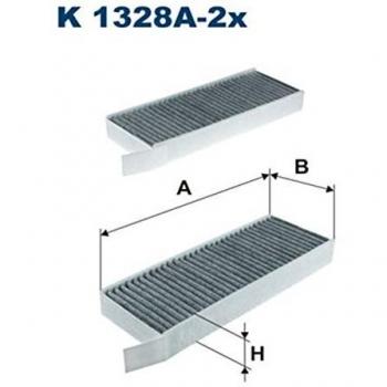 Filtron K1328A-2x Calefacción para Automóviles
