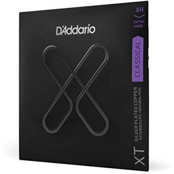 D'Addario XT Classical Extra Hard Tension Silver Plated Copper Guitar Strings