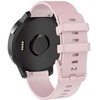 ISABAKE Correa de Reloj para Garmin vivomove 3s / Garmin Move 3S / vivoactive 4s / Garmin Active S,18mm Correa de Repuesto de Silicona Suave para Accesorios Garmin Watche