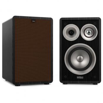 Altavoces de Estantería Wiibo Vintage 6 3 Vías 100W Negros