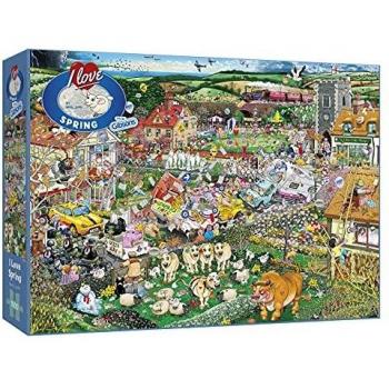 Puzzle Gibsons 1000 piezas Me Encanta la Primavera G7021