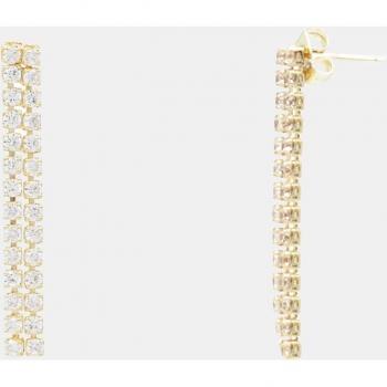 Pendientes Tassel con Circonitas Burma