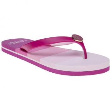 Lauren by ralph lauren chanclas de pvc para mujer rosa rosa