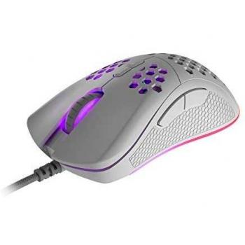 Genesis Raton Gaming Krypton 550 8000 dpi Ultraligero Blanco RGB