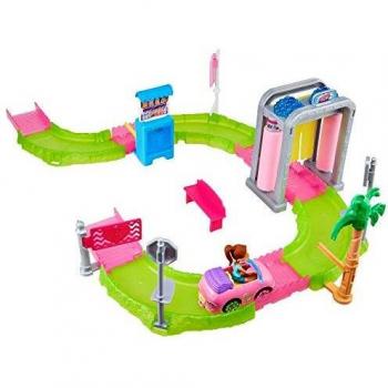 Barbie On the go, Túnel de lavado, muñeca con accesorios