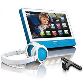 Lenco TDV-901 Portable DVD Player Mesa 9 1024 x 600Pixeles Azul TDV-901, Portable DVD Player, Mesa, Azul, CD de Audio, Vídeo de CD, DVD-Audio, DVD-Video, MP3, VCD, CD,CD-R,CD-RW,DVD,DVD+R,