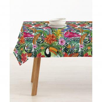 Mantel antimanchas MUARÉ - Elegante y práctico mantel con tejido extrasuave y resistente a las manchas