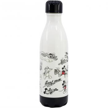 Botella de agua reutilizable de plástico libre de BPA Mickey Mouse Vintage 660 ml