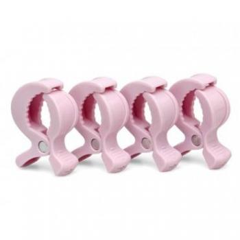 PINZAS PARA MUSELINAS EN ROSA