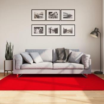 Alfombra de pelo corto suave lavable HUARTE 140x200 cm Color Antracita, Beige, Crema - Alfombra de Piso para Sala de Estar Dormitorio Habitación Salón