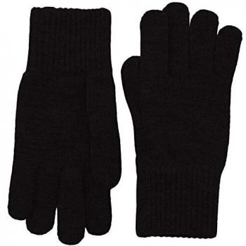 Wrangler Basic Gloves, Guantes para Hombre, Negro