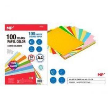 PAPEL A4 250 HOJAS 80 g COLORES SURTIDOS