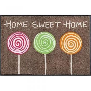 wash + dry - Alfombra Sweet Lollies 50x75, Marrón