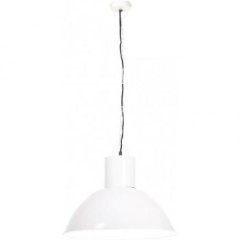 Lámpara Colgante Redonda E27 48cm Blanca