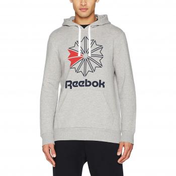 Reebok Men Overwear/Hoodie F Star Grey L