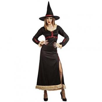 DISFRAZ BRUJA COSTURAS TALLA M/L TAMAÑO ADULTO