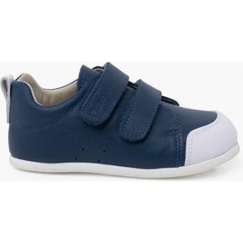 Pisamonas - Zapatillas deportivas de bebé niña de piel blanditas con doble cierre adherente