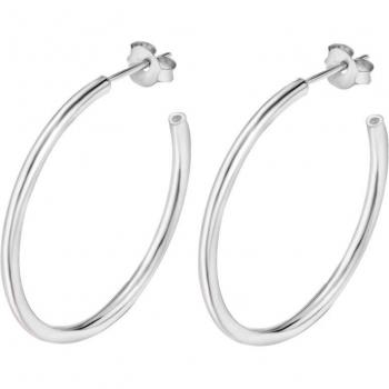 Pendientes De Aro Time Road WS02243/30 Plata, Mujer