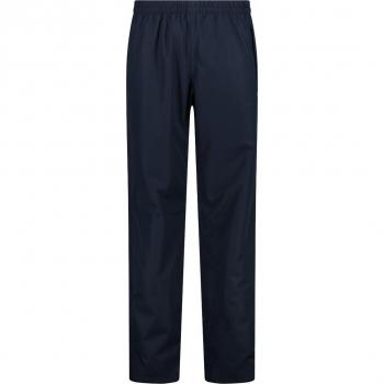 CMP Men's Convertible Rain Pants with Side Zippers, Blue