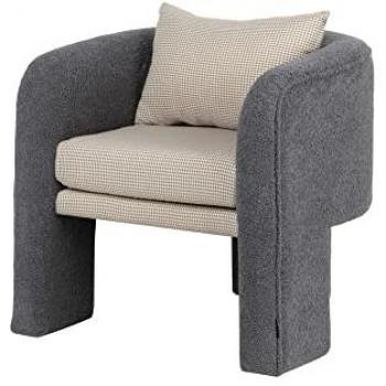 Sillón Boucle Turku 69x71x70 Cm - Comodidad Duradera y Diseño Ergonómico
