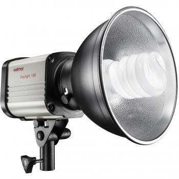 Walimex 12536 - Proyector de Globos para iluminación de Estudio fotográfico, Color Blanco
