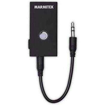 Receptor de audio Bluetooth - Marmitek BoomBoom 75 - Batería incorporada 10 hors de duración - Transmita a través de Bluetooth a la radio de su automóvil - Estéreo A2DP - Adaptador Bluetooth a AUX
