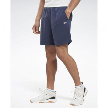 Reebok Short de hombre Training French Terry Azul L Regular