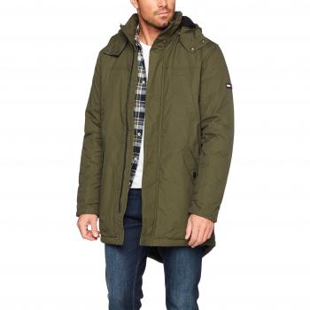 Hilfiger Denim, Parka para Hombre, Verde