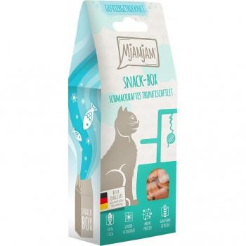 MjAMjAM Snackbox Filetes de Atún para Gatos - Pack Económico 4 x 35 g