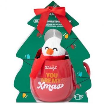 Set de Taza Multicolor + Llavero de Peluche Mr. Wonderful - You Are My Xmas 21x16x10 Cms
